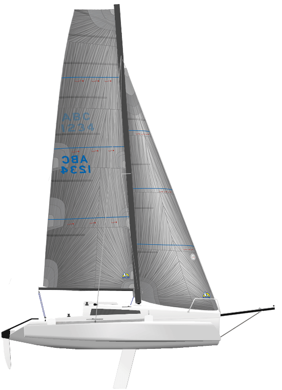 corsair 760 sailboat