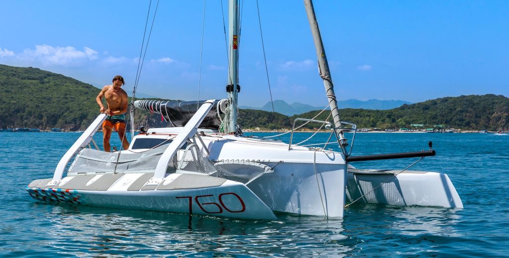 trimaran foldable