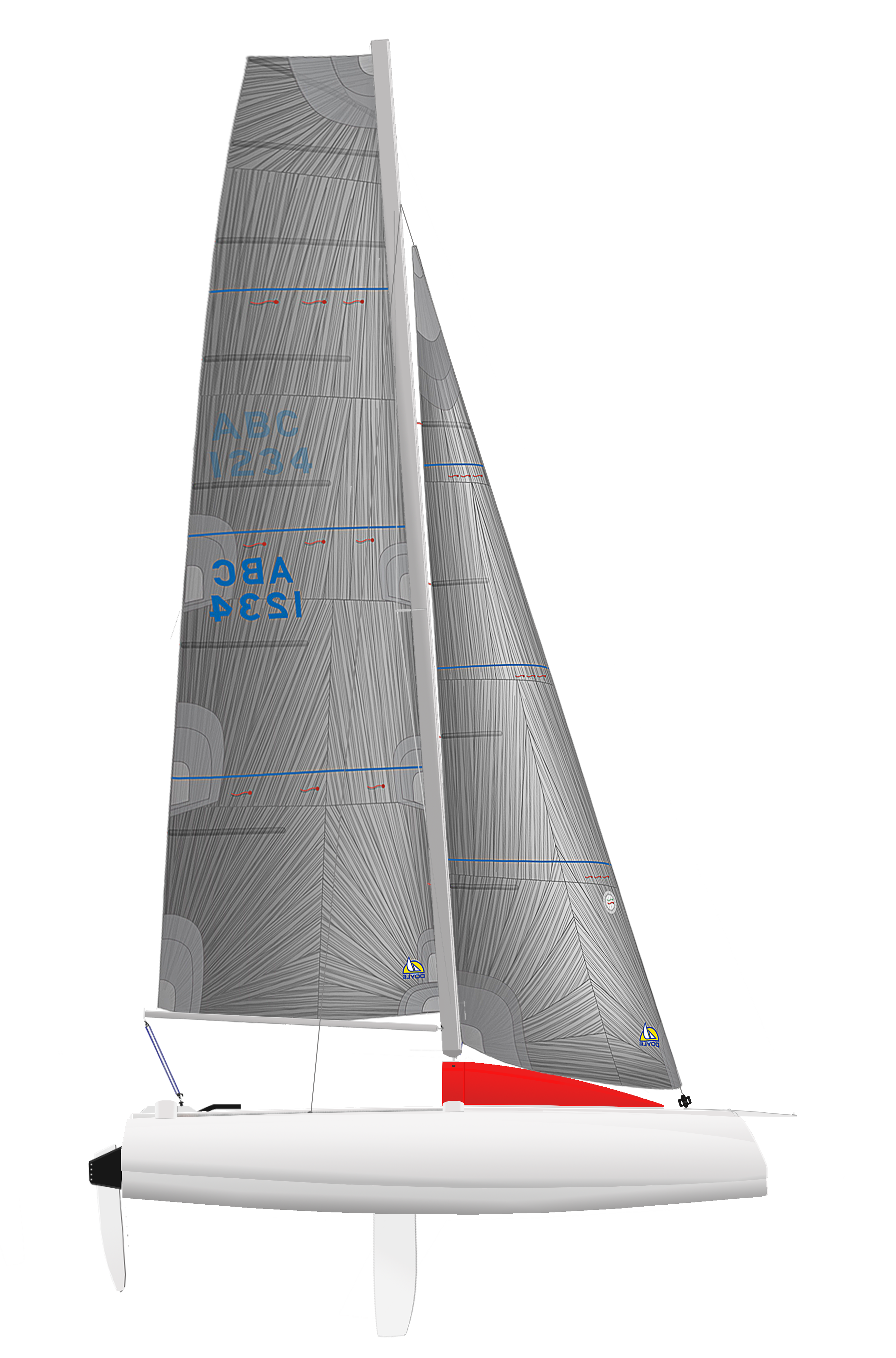 trimaran sailing boat